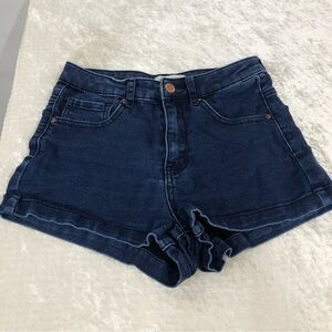 Forever 21 Los Angeles women’s blue jean denim shorts size 26